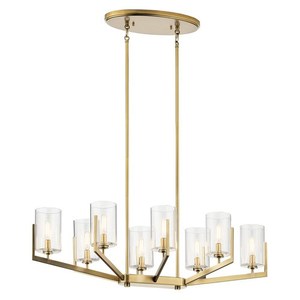 KK52315BNB Nye Linear Pendant Pendant Light - Brushed Natural Brass