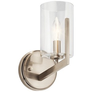 KK52316CLP Nye 1 Bulb Wall Sconce - Classic Pewter