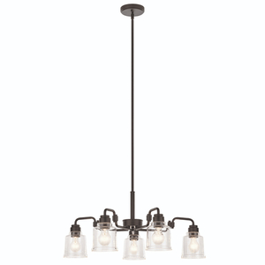 KK52398BK Aivian Mid Sized Chandelier Chandelier - Black