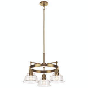 KK52402BNB Eastmont Mini Chandelier - Brushed Brass