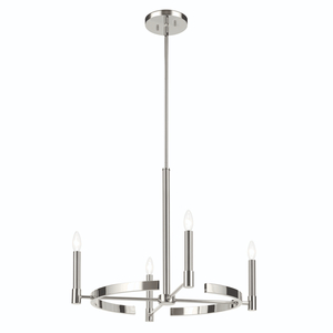 KK52426PN Tolani Mid Sized Chandelier Chandelier - Polished Nickel