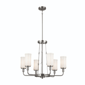 KK52451CLP Vetivene Mid Sized Chandelier Chandelier - Classic Pewter