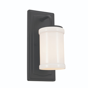 KK52454BKT Vetivene 1 Bulb Wall Sconce - Textured Black