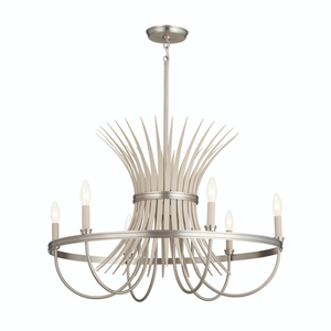 KK52458NI Baile Mid Sized Chandelier Chandelier - Brushed Nickel