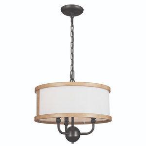 KK52465AVI Heddle Mini Chandelier - Anvil Iron