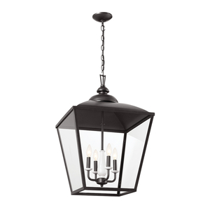 KK52475AVI Dame Entrance / Foyer Pendant Light - Anvil Iron