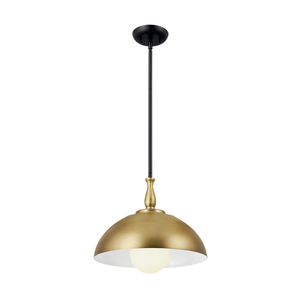 KK52476NBR Fira Down Light Pendant Light - Natural Brass