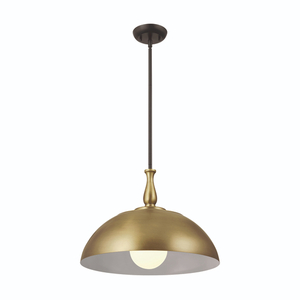 KK52477NBR Fira Down Light Pendant Light - Natural Brass