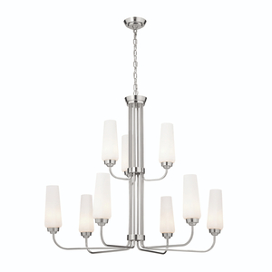 KK52482PN Truby Mid Sized Chandelier Chandelier - Polished Nickel