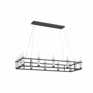 KK52492BK Rosalind Mini Chandelier - Black