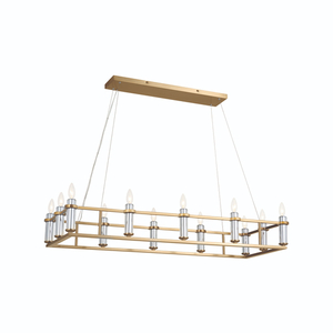 KK52492BNB Rosalind Mini Chandelier - Brushed Natural Brass