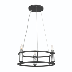 KK52493BK Rosalind Mini Chandelier - Black