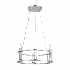 KK52493PN Rosalind Mini Chandelier - Polished Nickel