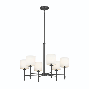 KK52500BK Ali Mid Sized Chandelier Chandelier - Black