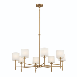 KK52502BNB Ali Large Foyer Chandelier Chandelier - Brushed Natural Brass