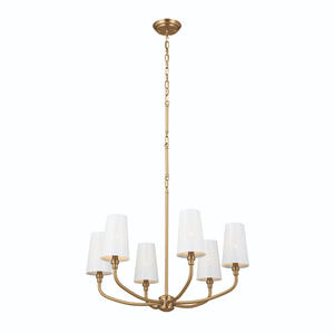 KK52508BNB Adeena Mid Sized Chandelier Chandelier - Brushed Natural Brass