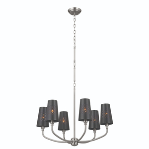 KK52508CLP Adeena Mid Sized Chandelier Chandelier - Classic Pewter