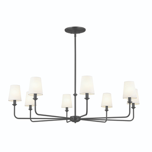 KK52517BK Pallas Large Foyer Chandelier Chandelier - Black