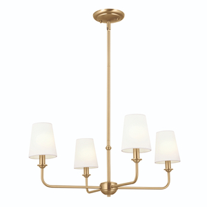 KK52520BNB Pallas Mini Chandelier - Brushed Natural Brass