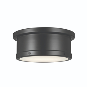 KK52540BK Serca Flush Mount Ceiling Light - Black