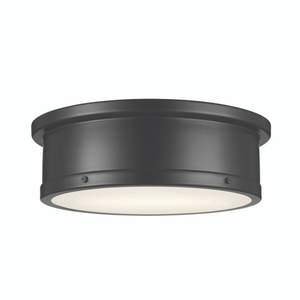 KK52541BK Serca Flush Mount Ceiling Light - Black