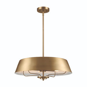 KK52543BNB Luella Multi Light Pendant Light - Brushed Natural Brass