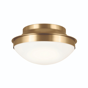 KK52544BNB Bretta Flush Mount Ceiling Light - Brushed Natural Brass