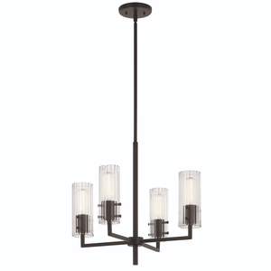 KK52678BK Velestino Mini Chandelier - Black