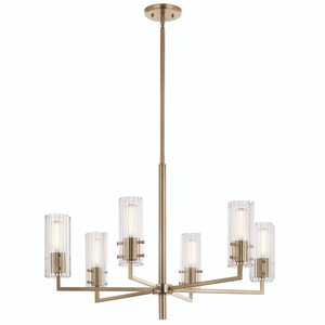 KK52679CPZ Velestino Mid Sized Chandelier Chandelier - Champagne Bronze