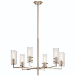 KK52679PN Velestino Mid Sized Chandelier Chandelier - Polished Nickel