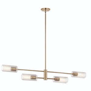 KK52681CPZ Velestino Large Foyer Chandelier Chandelier - Champagne Bronze