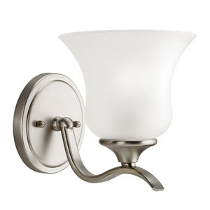 KK5284NI Wedgeport 1 Bulb Wall Sconce - Brushed Nickel