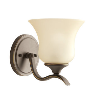 KK5284OZ Wedgeport 1 Bulb Wall Sconce - Olde Bronze