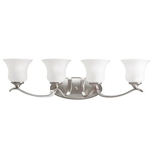 KK5287NIL18 Wedgeport 4 or More Bulb Bathroom Lighting - Brushed Nickel