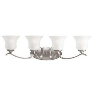 KK5287NI Wedgeport 4 or More Bulb Bathroom Lighting - Brushed Nickel