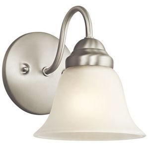 KK5294NI Wynberg 1 Bulb Wall Sconce - Brushed Nickel