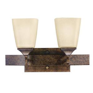 KK5315MBZ Souldern 2 Bulb Bathroom Lighting - Marble Bronze