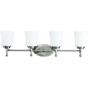 KK5362NI Wharton 4 or More Bulb Bathroom Lighting - Brushed Nickel