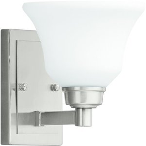 KK5388NI Langford 1 Bulb Wall Sconce - Brushed Nickel