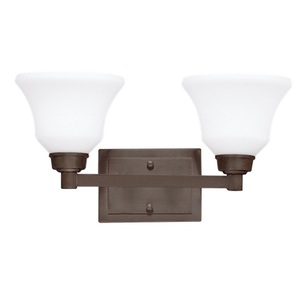 KK5389OZL16 Langford 2 Bulb Bathroom Lighting - Olde Bronze