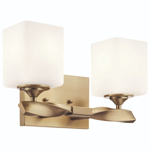 KK55001CPZ Marette 2 Bulb Bathroom Lighting - Champagne Bronze