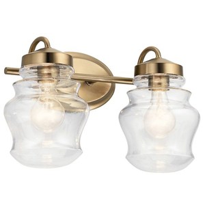 KK55038CLZ Janiel 2 Bulb Bathroom Lighting - Classic Bronze