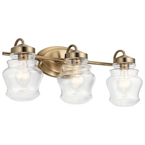 KK55039CLZ Janiel 3 Bulb Bathroom Lighting - Classic Bronze