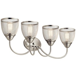 KK55044NI Voclain 4 or More Bulb Bathroom Lighting - Brushed Nickel