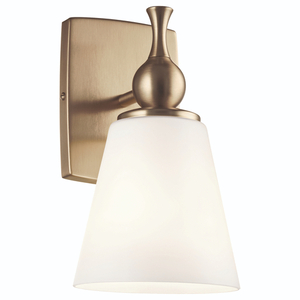 KK55090CPZ Cosabella 1 Bulb Wall Sconce - Champagne Bronze