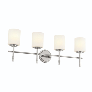 KK55143PN Ali 4 or More Bulb Bathroom Lighting - Polished Nickel