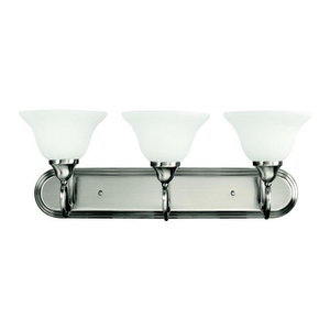 KK5558AP Stafford 3 Bulb Bathroom Lighting - Antique Pewter