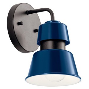 KK59000CBL Lozano Entrance Outdoor Wall Light - Catalina Blue