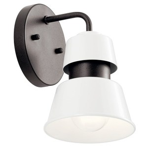 KK59000WH Lozano Entrance Outdoor Wall Light - White