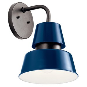 KK59002CBL Lozano Entrance Outdoor Wall Light - Catalina Blue